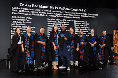 Photo from the TWoA Tāmaki Makaurau 2024 Graduations (Ceremony 3 @ 2pm), held at Church Unlimited, Glendene, Auckland, New Zealand on Tuesday, 25 June, 2024. Photo: Mike Walen / KeyImagery Photography. Copyright: © Te Wānanga o Aotearoa.