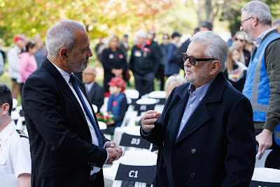 Photo from the Anzac Day 2024 Civic Service held at Memorial Park in Hamilton, Waikato, New Zealand on Thursday, 25 April, 2024. Photography by Mike Walen / KeyImagery Photography. Copyright: © Hamilton City Council.