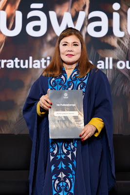 Photo from Ceremony 5 of the TWoA Tāmaki Makaurau 2025 Graduations (May 2025) held at the Mangere Arts Centre in Auckland, New Zealand on Tuesday, 27 May, 2025. Photo by Mike Walen / KeyImagery Photography. Copyright: © 2025 Te Wānanga o Aotearoa.