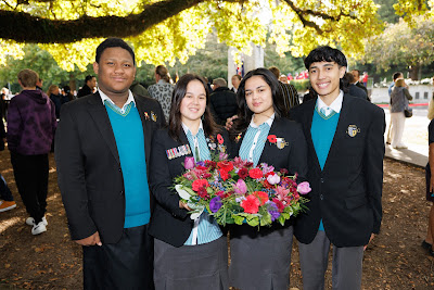 Photo from the Anzac Day 2024 Civic Service held at Memorial Park in Hamilton, Waikato, New Zealand on Thursday, 25 April, 2024. Photography by Mike Walen / KeyImagery Photography. Copyright: © Hamilton City Council.