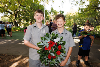 Photo from the Anzac Day 2024 Civic Service held at Memorial Park in Hamilton, Waikato, New Zealand on Thursday, 25 April, 2024. Photography by Mike Walen / KeyImagery Photography. Copyright: © Hamilton City Council.