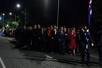 Photo from the Anzac Day 2024 Dawn Service held at Memorial Park in Hamilton, Waikato, New Zealand on Thursday, 25 April, 2024. Photography by Mike Walen / KeyImagery Photography. Copyright: © Hamilton City Council.