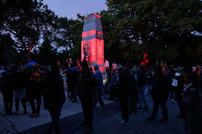 Photo from the Anzac Day 2024 Dawn Service held at Memorial Park in Hamilton, Waikato, New Zealand on Thursday, 25 April, 2024. Photography by Mike Walen / KeyImagery Photography. Copyright: © Hamilton City Council.