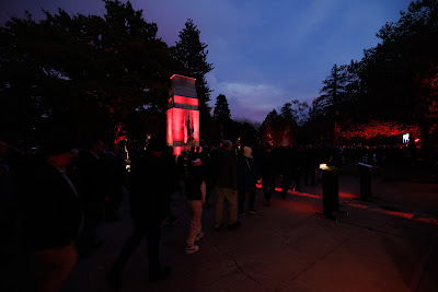 Photo from the Anzac Day 2024 Dawn Service held at Memorial Park in Hamilton, Waikato, New Zealand on Thursday, 25 April, 2024. Photography by Mike Walen / KeyImagery Photography. Copyright: © Hamilton City Council.