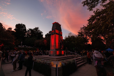 Photo from the Anzac Day 2024 Dawn Service held at Memorial Park in Hamilton, Waikato, New Zealand on Thursday, 25 April, 2024. Photography by Mike Walen / KeyImagery Photography. Copyright: © Hamilton City Council.