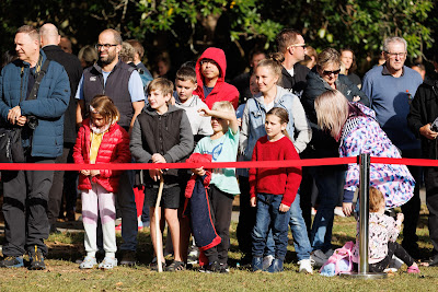 Photo from the Anzac Day 2024 Civic Service held at Memorial Park in Hamilton, Waikato, New Zealand on Thursday, 25 April, 2024. Photography by Mike Walen / KeyImagery Photography. Copyright: © Hamilton City Council.