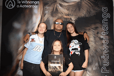 Booth photo from the TWoA Tainui 2025 Graduations (Ceremony 1 @ 10am) held at Claudelands Event Centre in Hamilton, Waikato, New Zealand on Tuesday, 29 April, 2025. Photography by InstaBooth / KeyImagery Photography. Copyright: © 2025 Te Wānanga o Aotearoa.