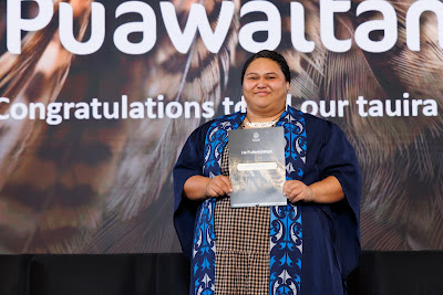 Photo from Ceremony 5 of the TWoA Tāmaki Makaurau 2025 Graduations (May 2025) held at the Mangere Arts Centre in Auckland, New Zealand on Tuesday, 27 May, 2025. Photo by Mike Walen / KeyImagery Photography. Copyright: © 2025 Te Wānanga o Aotearoa.