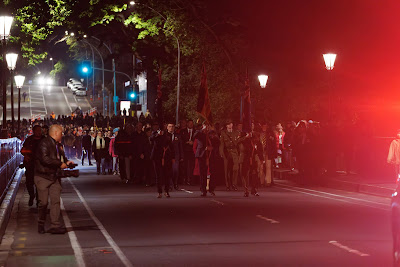 Photo from the Anzac Day 2024 Dawn Service held at Memorial Park in Hamilton, Waikato, New Zealand on Thursday, 25 April, 2024. Photography by Mike Walen / KeyImagery Photography. Copyright: © Hamilton City Council.