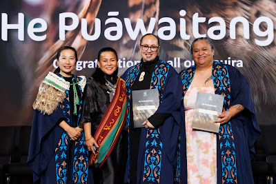 Photo from Ceremony 5 of the TWoA Tāmaki Makaurau 2025 Graduations (May 2025) held at the Mangere Arts Centre in Auckland, New Zealand on Tuesday, 27 May, 2025. Photo by Mike Walen / KeyImagery Photography. Copyright: © 2025 Te Wānanga o Aotearoa.