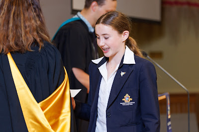 Photo from the Waikato Diocesan Junior Prize-giving 2022 event held at Waikato Diocesan School for Girls, Hamilton, New Zealand, on Tuesday, 13 December, 2022.  Photo: Mike Walen / KeyImagery Photography. Copyright © Waikato Diocesan School for Girls.