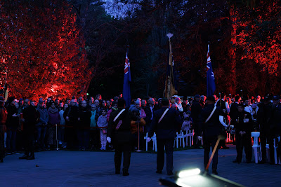 Photo from the Anzac Day 2024 Dawn Service held at Memorial Park in Hamilton, Waikato, New Zealand on Thursday, 25 April, 2024. Photography by Mike Walen / KeyImagery Photography. Copyright: © Hamilton City Council.