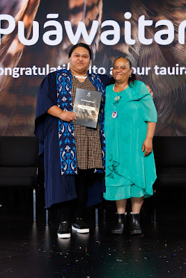Photo from Ceremony 5 of the TWoA Tāmaki Makaurau 2025 Graduations (May 2025) held at the Mangere Arts Centre in Auckland, New Zealand on Tuesday, 27 May, 2025. Photo by Mike Walen / KeyImagery Photography. Copyright: © 2025 Te Wānanga o Aotearoa.