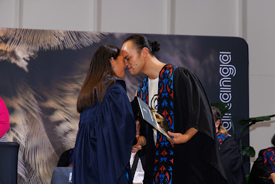 Photo from the TWoA Te Tai Tokerau (Kaikohe) 2025 Graduation held at the War Memorial Hall in Kaikohe, Northland, New Zealand on Tuesday, 15 April, 2025. Photo by Mike Walen / KeyImagery Photography. Copyright: © 2025 Te Wānanga o Aotearoa.