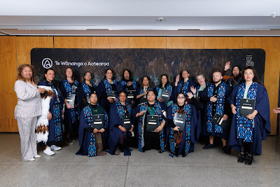 Photo from the TWoA Tāmaki Makaurau 2023 Graduations (Ceremony 4 @ 10am), held at the Due Drop Events Centre, Manukau, Auckland, New Zealand on Thursday, 8 June, 2023. Photo: Mike Walen / KeyImagery Photography. Copyright: © Te Wānanga o Aotearoa.