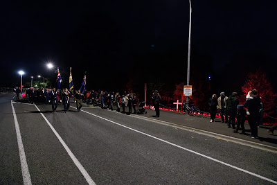 Photo from the Anzac Day 2024 Dawn Service held at Memorial Park in Hamilton, Waikato, New Zealand on Thursday, 25 April, 2024. Photography by Mike Walen / KeyImagery Photography. Copyright: © Hamilton City Council.