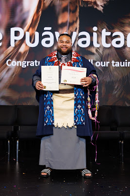 Photo from Ceremony 5 of the TWoA Tāmaki Makaurau 2025 Graduations (May 2025) held at the Mangere Arts Centre in Auckland, New Zealand on Tuesday, 27 May, 2025. Photo by Mike Walen / KeyImagery Photography. Copyright: © 2025 Te Wānanga o Aotearoa.