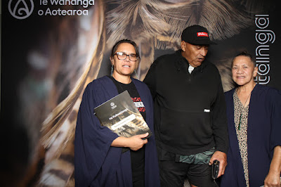 Booth photo from the TWoA Tainui 2025 Graduations (Ceremony 1 @ 10am) held at Claudelands Event Centre in Hamilton, Waikato, New Zealand on Tuesday, 29 April, 2025. Photography by InstaBooth / KeyImagery Photography. Copyright: © 2025 Te Wānanga o Aotearoa.