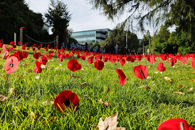 Photo from the Anzac Day 2024 Civic Service held at Memorial Park in Hamilton, Waikato, New Zealand on Thursday, 25 April, 2024. Photography by Mike Walen / KeyImagery Photography. Copyright: © Hamilton City Council.