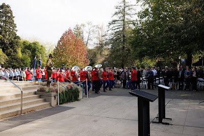 Photo from the Anzac Day 2024 Civic Service held at Memorial Park in Hamilton, Waikato, New Zealand on Thursday, 25 April, 2024. Photography by Mike Walen / KeyImagery Photography. Copyright: © Hamilton City Council.