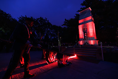 Photo from the Anzac Day 2024 Dawn Service held at Memorial Park in Hamilton, Waikato, New Zealand on Thursday, 25 April, 2024. Photography by Mike Walen / KeyImagery Photography. Copyright: © Hamilton City Council.