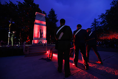 Photo from the Anzac Day 2024 Dawn Service held at Memorial Park in Hamilton, Waikato, New Zealand on Thursday, 25 April, 2024. Photography by Mike Walen / KeyImagery Photography. Copyright: © Hamilton City Council.