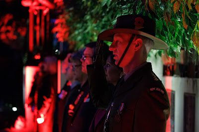 Photo from the Anzac Day 2024 Dawn Service held at Memorial Park in Hamilton, Waikato, New Zealand on Thursday, 25 April, 2024. Photography by Mike Walen / KeyImagery Photography. Copyright: © Hamilton City Council.