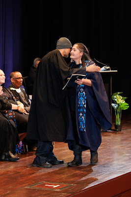 Photo from the TWoA Tāmaki Makaurau 2023 Graduations (Ceremony 3 @ 8pm), held at the Due Drop Events Centre, Manukau, Auckland, New Zealand on Wednesday, 7 June, 2023. Photo: Mike Walen / KeyImagery Photography. Copyright: © Te Wānanga o Aotearoa.