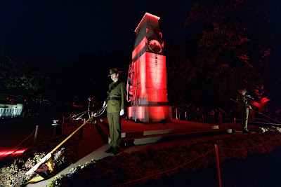 Photo from the Anzac Day 2024 Dawn Service held at Memorial Park in Hamilton, Waikato, New Zealand on Thursday, 25 April, 2024. Photography by Mike Walen / KeyImagery Photography. Copyright: © Hamilton City Council.
