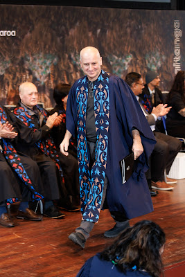 Photo from the TWoA Tāmaki Makaurau 2023 Graduations (Ceremony 3 @ 8pm), held at the Due Drop Events Centre, Manukau, Auckland, New Zealand on Wednesday, 7 June, 2023. Photo: Mike Walen / KeyImagery Photography. Copyright: © Te Wānanga o Aotearoa.