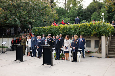 Photo from the Anzac Day 2024 Civic Service held at Memorial Park in Hamilton, Waikato, New Zealand on Thursday, 25 April, 2024. Photography by Mike Walen / KeyImagery Photography. Copyright: © Hamilton City Council.
