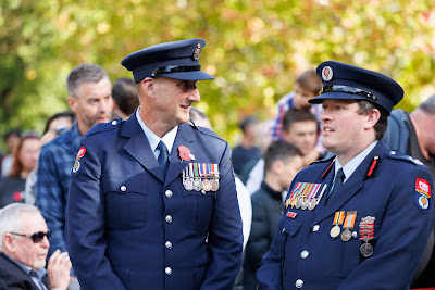Photo from the Anzac Day 2024 Civic Service held at Memorial Park in Hamilton, Waikato, New Zealand on Thursday, 25 April, 2024. Photography by Mike Walen / KeyImagery Photography. Copyright: © Hamilton City Council.