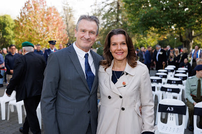 Photo from the Anzac Day 2024 Civic Service held at Memorial Park in Hamilton, Waikato, New Zealand on Thursday, 25 April, 2024. Photography by Mike Walen / KeyImagery Photography. Copyright: © Hamilton City Council.