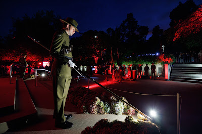Photo from the Anzac Day 2024 Dawn Service held at Memorial Park in Hamilton, Waikato, New Zealand on Thursday, 25 April, 2024. Photography by Mike Walen / KeyImagery Photography. Copyright: © Hamilton City Council.