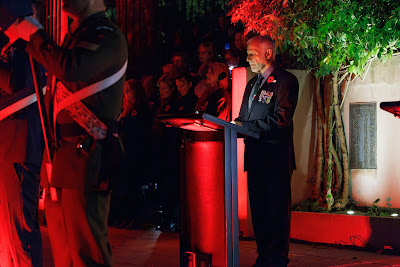 Photo from the Anzac Day 2024 Dawn Service held at Memorial Park in Hamilton, Waikato, New Zealand on Thursday, 25 April, 2024. Photography by Mike Walen / KeyImagery Photography. Copyright: © Hamilton City Council.
