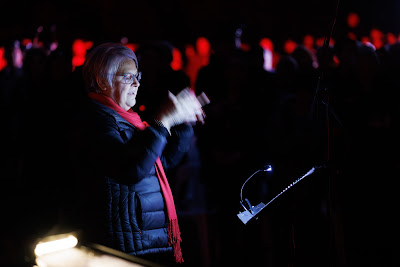 Photo from the Anzac Day 2024 Dawn Service held at Memorial Park in Hamilton, Waikato, New Zealand on Thursday, 25 April, 2024. Photography by Mike Walen / KeyImagery Photography. Copyright: © Hamilton City Council.