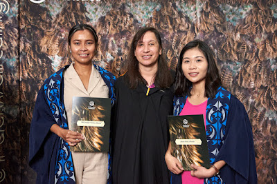 Photo from the TWoA Waiariki 2021 Graduations (Rotorua), held at Distinction Hotel Rotorua, Bay of Plenty, New Zealand. Taken: Friday 14 May 2021. Photo: Alick Saunders for KeyImagery Photography. Copyright: © Te Wananga o Aotearoa.