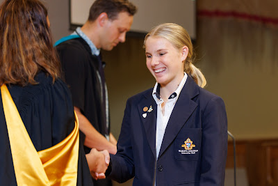 Photo from the Waikato Diocesan Junior Prize-giving 2022 event held at Waikato Diocesan School for Girls, Hamilton, New Zealand, on Tuesday, 13 December, 2022.  Photo: Mike Walen / KeyImagery Photography. Copyright © Waikato Diocesan School for Girls.