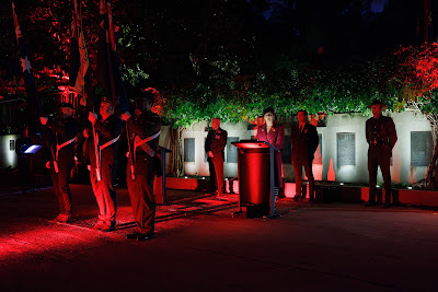 Photo from the Anzac Day 2024 Dawn Service held at Memorial Park in Hamilton, Waikato, New Zealand on Thursday, 25 April, 2024. Photography by Mike Walen / KeyImagery Photography. Copyright: © Hamilton City Council.