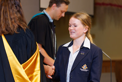 Photo from the Waikato Diocesan Junior Prize-giving 2022 event held at Waikato Diocesan School for Girls, Hamilton, New Zealand, on Tuesday, 13 December, 2022.  Photo: Mike Walen / KeyImagery Photography. Copyright © Waikato Diocesan School for Girls.
