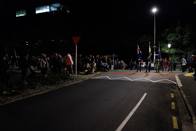 Photo from the Anzac Day 2024 Dawn Service held at Memorial Park in Hamilton, Waikato, New Zealand on Thursday, 25 April, 2024. Photography by Mike Walen / KeyImagery Photography. Copyright: © Hamilton City Council.