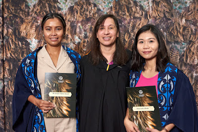 Photo from the TWoA Waiariki 2021 Graduations (Rotorua), held at Distinction Hotel Rotorua, Bay of Plenty, New Zealand. Taken: Friday 14 May 2021. Photo: Alick Saunders for KeyImagery Photography. Copyright: © Te Wananga o Aotearoa.