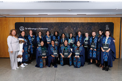 Photo from the TWoA Tāmaki Makaurau 2023 Graduations (Ceremony 4 @ 10am), held at the Due Drop Events Centre, Manukau, Auckland, New Zealand on Thursday, 8 June, 2023. Photo: Mike Walen / KeyImagery Photography. Copyright: © Te Wānanga o Aotearoa.