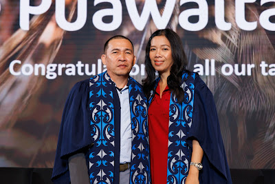 Photo from Ceremony 5 of the TWoA Tāmaki Makaurau 2025 Graduations (May 2025) held at the Mangere Arts Centre in Auckland, New Zealand on Tuesday, 27 May, 2025. Photo by Mike Walen / KeyImagery Photography. Copyright: © 2025 Te Wānanga o Aotearoa.