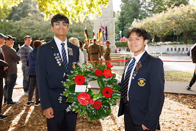 Photo from the Anzac Day 2024 Civic Service held at Memorial Park in Hamilton, Waikato, New Zealand on Thursday, 25 April, 2024. Photography by Mike Walen / KeyImagery Photography. Copyright: © Hamilton City Council.