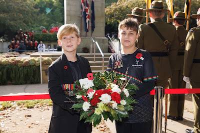 Photo from the Anzac Day 2024 Civic Service held at Memorial Park in Hamilton, Waikato, New Zealand on Thursday, 25 April, 2024. Photography by Mike Walen / KeyImagery Photography. Copyright: © Hamilton City Council.