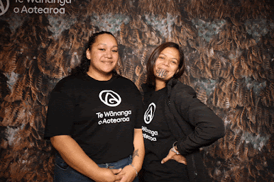 Booth photo from the TWoA Tainui 2023 Graduations (Ceremony 1 - Wednesday Morning), held at Hamilton Boys High School, Hamilton, Waikato, New Zealand on Wednesday, 19 April 2023. Photo: InstaBooth by KeyImagery Photography. Copyright: © Te Wānanga o Aotearoa.