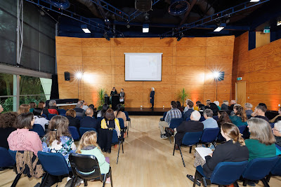 Photo from the Waikato Graduate Women Educational Trust (WGWET) Awards 2023 event held at The Gallagher Academy of Performing Arts at the Univsersity of Waikato in Hamilton, Waikato, New Zealand on Thursday, 6 July, 2023. Photo by Mike Walen / KeyImagery Photography. Copyright: © Waikato Graduate Women Educational Trust.
