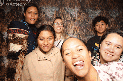 Booth photo from the TWoA Tainui 2023 Graduations (Ceremony 1 - Wednesday Morning), held at Hamilton Boys High School, Hamilton, Waikato, New Zealand on Wednesday, 19 April 2023. Photo: InstaBooth by KeyImagery Photography. Copyright: © Te Wānanga o Aotearoa.