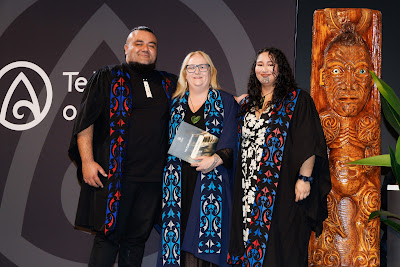 Photo from Ceremony 7 of the TWoA Tāmaki Makaurau 2025 Graduations (May 2025) held at the Mangere Arts Centre in Auckland, New Zealand on Wednesday, 28 May, 2025. Photo by Mike Walen / KeyImagery Photography. Copyright: © 2025 Te Wānanga o Aotearoa.